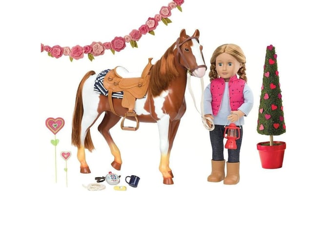 horse riding our generation doll