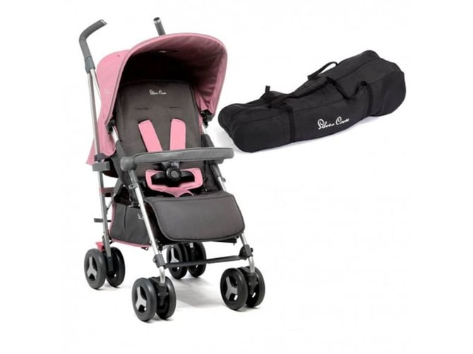 pink silver cross stroller