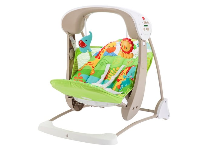 Шезлонг rainforest fisher price