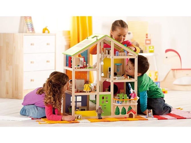 hape mansion dolls house