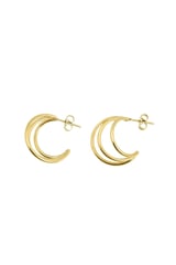 Bandhu Wire Earrings - Gold