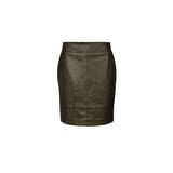 Second Female Francie Mini Leather Skirt - Wren