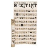 Scratch Poster Bucket List 100 Things to Do