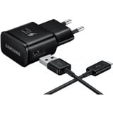 EP-TA20EBECGWW Samsung Adaptive Fast Charging Travel Charger Incl. USB-C Cable 15W Black