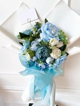 Flower Bouquet Large Blauw