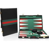 Backgammon Koffer Zwart Vinyl 46x30
