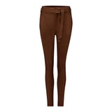 DNA Ann Leather Pant - Brown