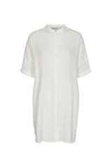 Co'Couture Crepe Tunic Shirt - Off White
