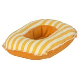 Maileg Rubber Boat, Small Mouse - Yellow Stripe