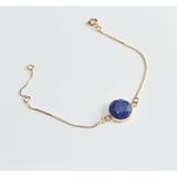 Lapis Lazuli - Gold Plated Bracelet