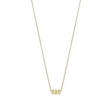 Riverstones Canal Necklace Gold