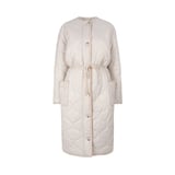Dante6 Reece Quilted Coat - Ivory