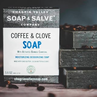 Chagrin Valley Coffee & Clove Scrubby Soap