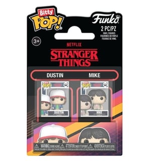 Bitty Pop! 2-Pack Stranger Things - Dustin & Mike