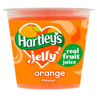 Hartley's Orange Jelly Tub 125G