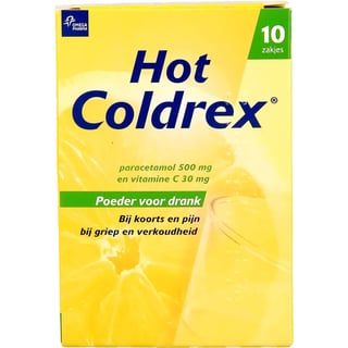 Coldrex Hot Paracetamol + Vit C Sachets 10st