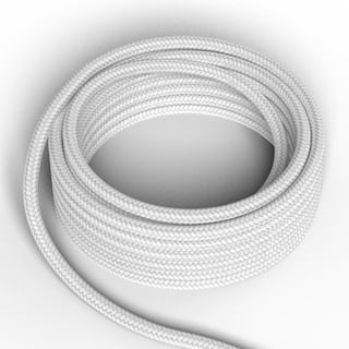 Calex Fabric Cable 2X0,75Qmm 3M White, Max.250V-60W