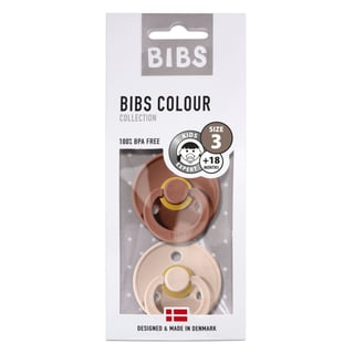 BIBS Set Speentjes - Woodchuck/ Blush T3