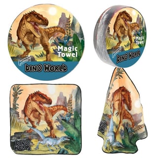 Dino World Magische Handdoek T-Rex