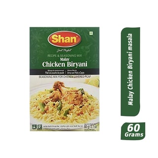 Shan Malay Chicken Biryani Masala 60 Grams