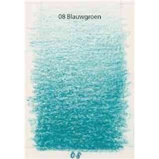 Losse Kleurpotloden 6 Kanters (Stockmar) - Kleur: 8 Blauwgroen