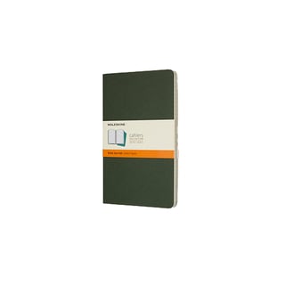 Moleskine Notebook Cahier Large Lined - 13 x 21cm / myrtle green