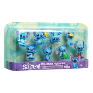 Disney Lilo & Stitch - Verzamelbare Figuren Set - 8 Stuks