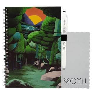 MOYU Sustainable Notebook (A5) - all colors - Funky Forest