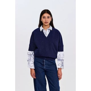 CKS t-shirt Eldodeep Blauw