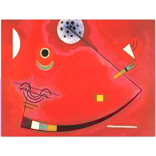 Postkaart - Wassily Kandinsky - Wrapped in Angle (1930)