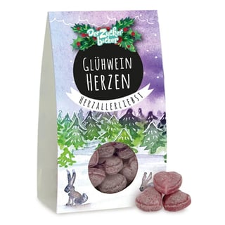 Der Zuckerbäcker Glühwein Herzen 80g