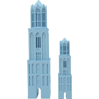 Domtoren 3D 18cm - Kleur: Licht Blauw