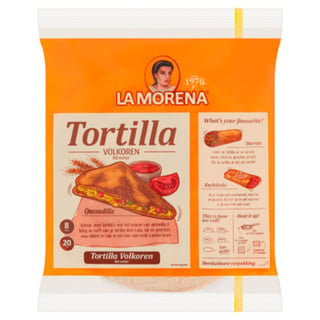 La Morena Tortilla Volkoren