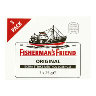 FISHERMAN'S FRIENDS Original Extra Sterk 3 Pack
