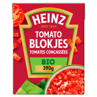 Heinz Tomatenblokjes Bio