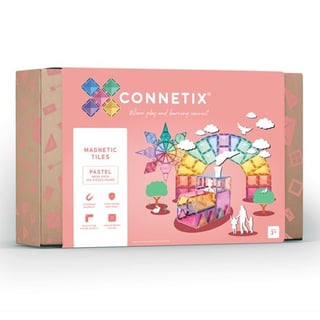 Connetix Magnetic Tiles Pastel Mega Pack