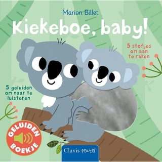 Clavis Geluidenboek Kiekeboe, Baby! 1+