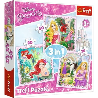Puzzel 3 in 1 Princess