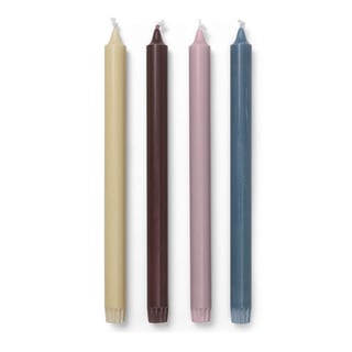 Ferm LIVING Pure Candles - Set of 4 