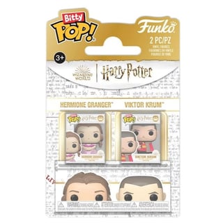 Bitty Pop! 2-Pack Harry Potter - Hermione Granger & Victor Krum