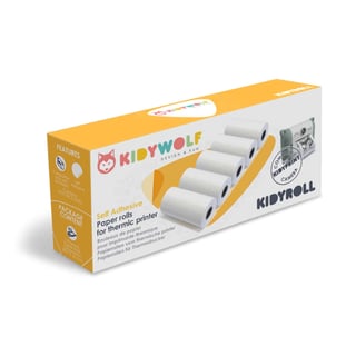 KidyWolf KIDYROLL 1 X 5 Stickerpapier Voor Kidyprint