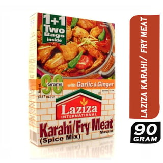 Laziza Karahi Fry Meat Masala 90 Grams