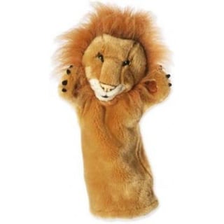 Long-Sleeved Glove Puppets Lion