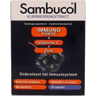 Sambucol Capsules Immuno Forte 30st 30