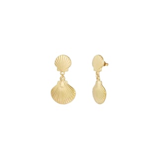 Beachy Shell earrings - Gold - 22,95