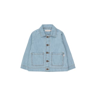 Striped Denim Jacket - Blauw - 98