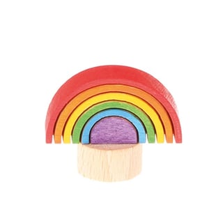 Houten Steker Regenboog (Grimms)