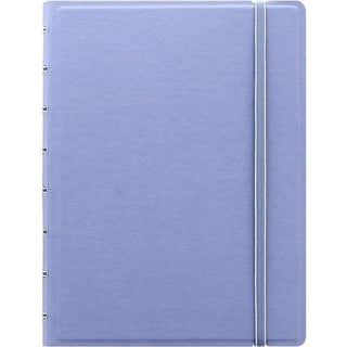 Refillable Colored Notebook A5 Lined - Light Blue