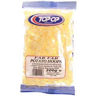 Top Op Far Far Potato Hoops 250Gr