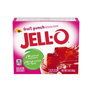Jell-0 Fruit Punch 85g